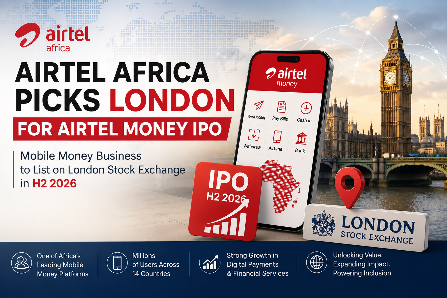 Airtel Africa Picks London for Airtel Money IPO: Why This Listing Matters Beyond Africa