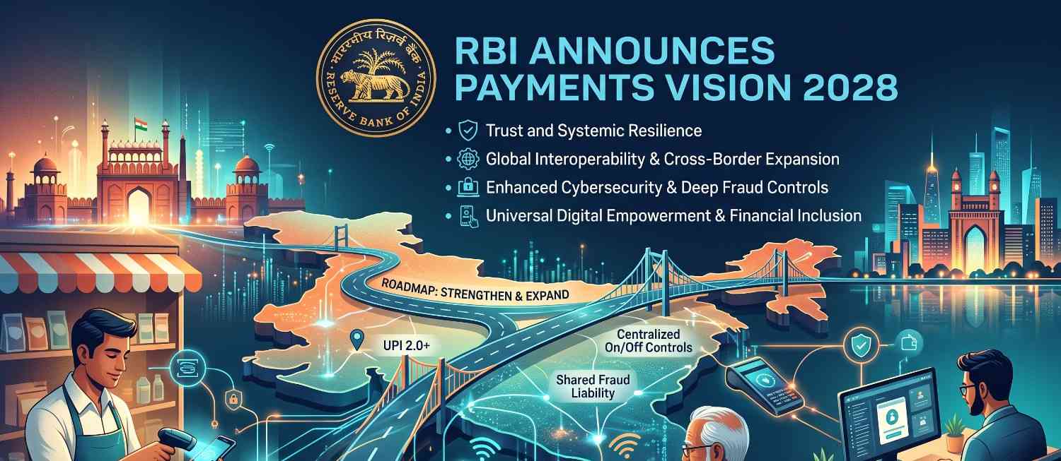 RBI Unveils Payments Vision 2028: Major Upgrades Coming to UPI, Fraud Controls, and Banking